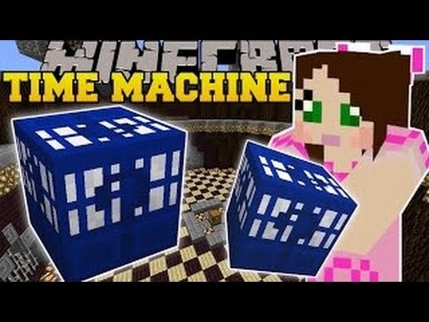 Pan and Jen PopularMMOs | Minecraft: MOST INSANE LUCKY BLOCK EVER?!? (TIME MACHINE LUCKY BLOCK!)