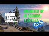 1000+ RP IN SECONDS - UNLIMITED GTA 5 GLITCH AFTER 1.27/1.31