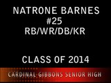 Natrone Barnes #25-RB/WR/DB