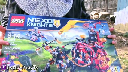 World's Biggest DRAGON Surprise Egg! Lego Nexo Knights HobbyKidsTV_3