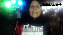سيدة تروى ما فعله مديرأمن دمياط من أجلها فى احتفالية ذكري ثورة 30 يونيو