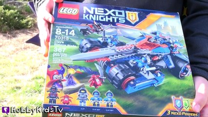 World's Biggest DRAGON Surprise Egg! Lego Nexo Knights HobbyKidsTV_10