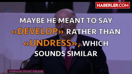 Belaruslu Gençler Devlet Başkanlarını Protesto Etmek İçin Soyundu