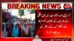 Karachi: Residence Of Ibrahim Hyderi Protested Against Load Shedding