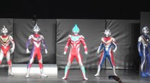 【Ultraman Hero Special show】Ultraman Ginga / Tiga / Dyna / Gaia / Agul appeared!