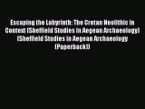 Read Books Escaping the Labyrinth: The Cretan Neolithic in Context (Sheffield Studies in Aegean
