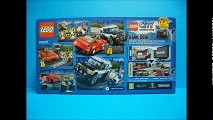 Lego Police Car Toys  Lego 60007  High Speed Chase Stop Motion Build.