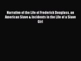 Read Narrative of the Life of Frederick Douglass an American Slave & Incidents in the Life