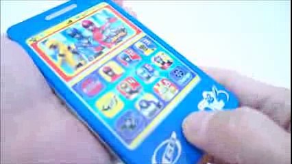 파워레인저 스마트폰 장난감 작동 동영상 power ranger toys