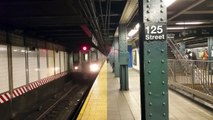 IRT Lexington Avenue Express: Bronx bound R-142 2 express train @ 125th Street!