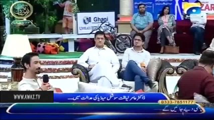 Watch Aamir Liaqat playing Muhajir Card in Pak Ramzan Transmission and criticizing Altaf Hussain's ban