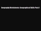 [PDF] Geography Worksheets: Geographical Skills Pack 1 [Download] Online