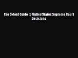 Read Book The Oxford Guide to United States Supreme Court Decisions ebook textbooks