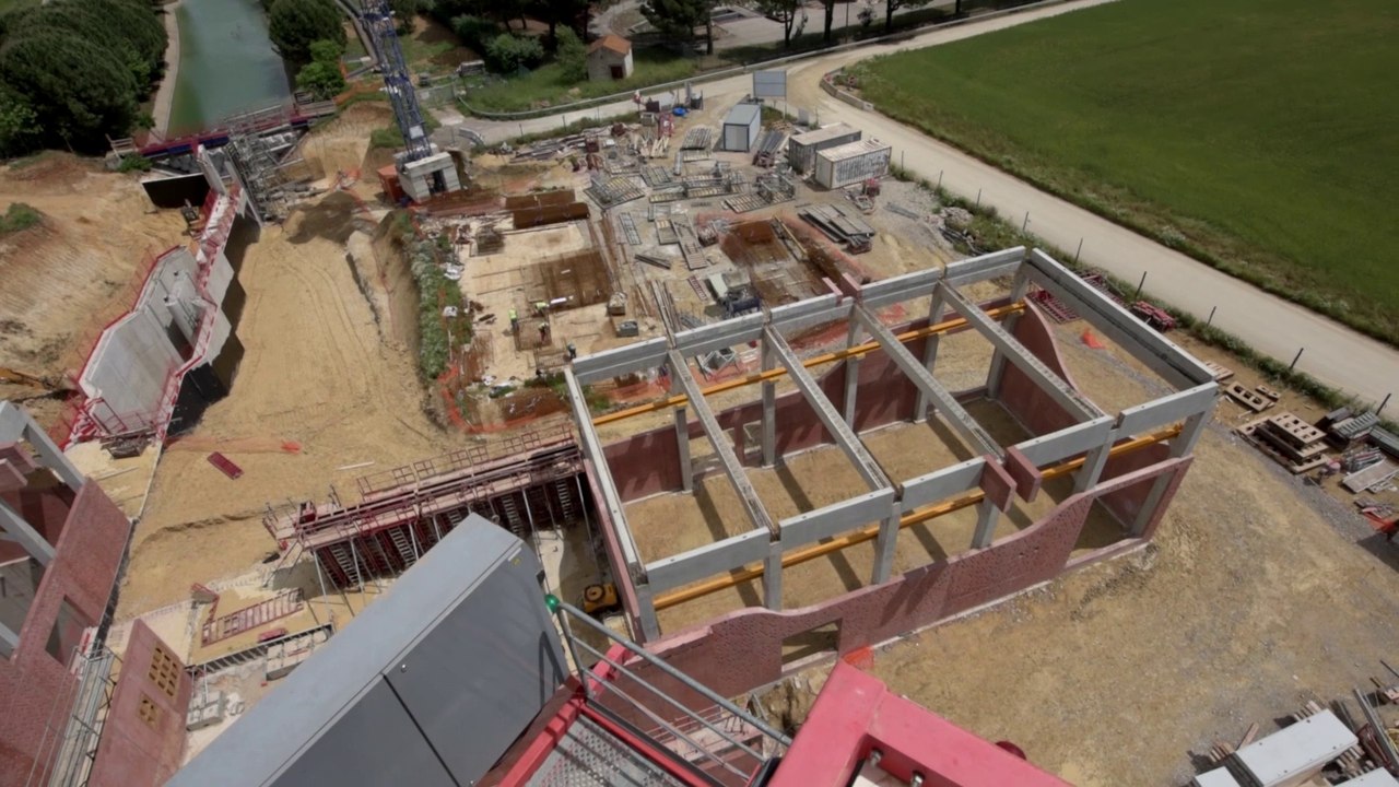 Maillon Sud Montpellier - Station de pompage Méjanelle III : un ouvrage clé d'Aqua Domitia