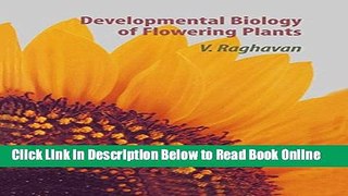 Download Developmental Biology of Flowering Plants  PDF Online