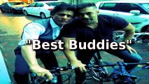 Shahrukh Khan And Salman Khan Cycling Together!