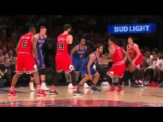 Derrick Rose's Fancy Layup   Bulls vs Knicks   March 24, 2016   NBA 2015 16 Season