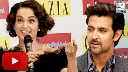 Kangana Ranaut FUNNY Reaction On Hrithik Roshan