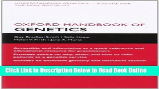 Download Oxford Handbook of Genetics (Oxford Medical Handbooks)  PDF Free