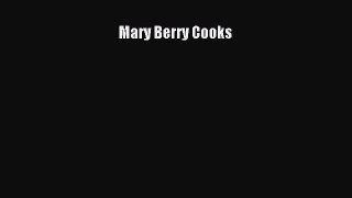 Download Books Mary Berry Cooks PDF Free