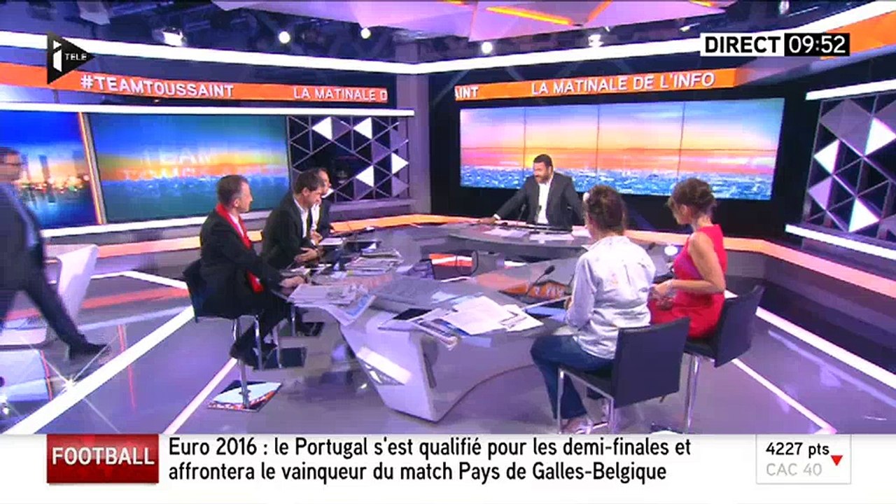 Bruce Toussaint a fait ses adieux à la matinale d'Itélé ce matin "C'était bien, Ciao Canal !"- Regardez