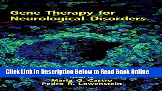 Read Gene Therapy for Neurological Disorders  Ebook Free