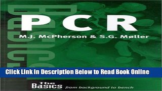 Read PCR (Basics (Springer))  Ebook Free