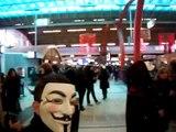 Anonymous Netherlands #Op Rose 24-11-2012 Utrecht CS clip 1