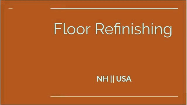 Hardwood Floor Refinishing Services Provider