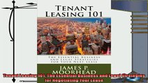 different   Tenant Leasing 101 The Essential Business and Legal Strategies for Negotiating Your Lease