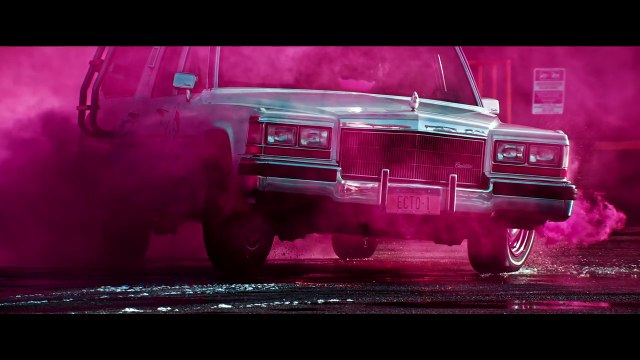 Una vuelta en el coche de los Cazafantasmas con Lyft