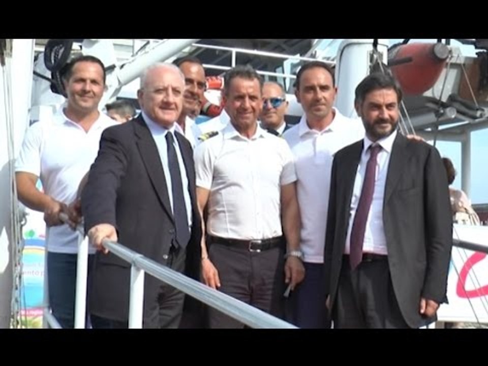 Napoli - Trasporti, De Luca lancia sistema "Cilento Blu" (30.06.16)