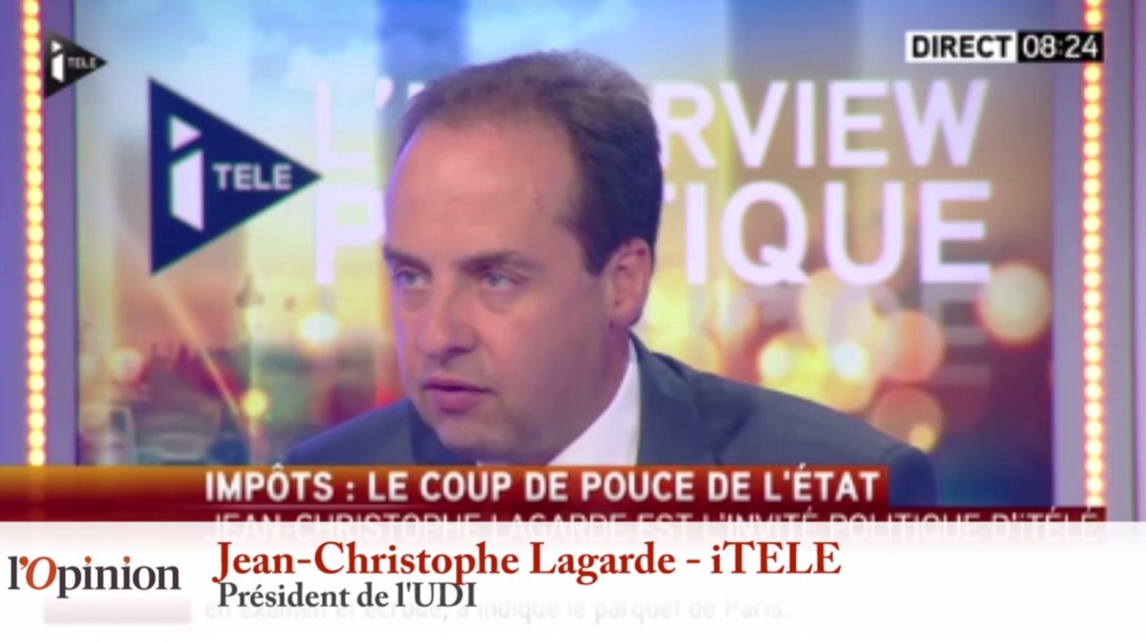 Jean-Christophe Lagarde (UDI): « On peut essayer de ne pas rêver pendant 3 ans pour avoir la gueule de bois pendant 5 ans »