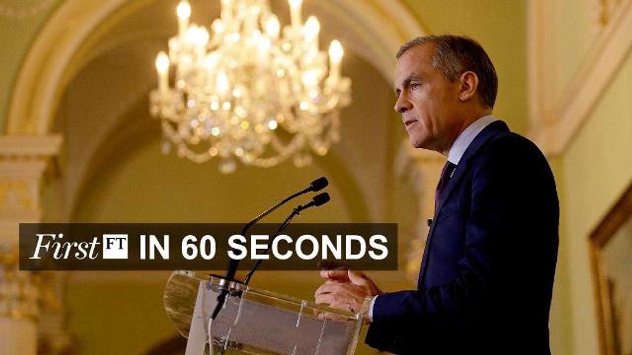 FirstFT – UK economic post-traumatic stress, Tory party disarray