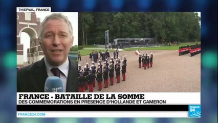 France : Français et Britanniques commémorent le centenaire de la bataille de la Somme
