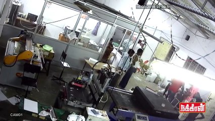 Shocking CCTV video-Owner violently attack an Employee in Tiruppur TN-Trendviralvideos