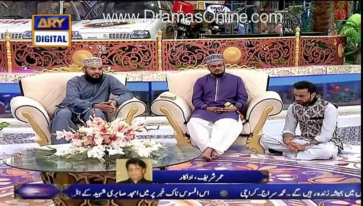 Umer Sharif On Amjad Sabri Death