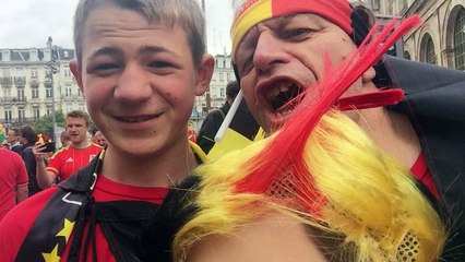 Ambiance à Lille avant Belgique - Pays de Galles