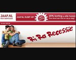 JAAP.NL Radio-commercial: 20% korting op alle koopwoningen tijdens de Ri Ra Recessieweken
