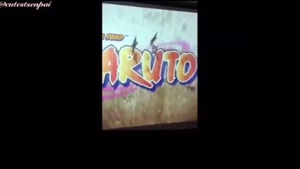 Quand tu regardes Naruto avec ta copine...