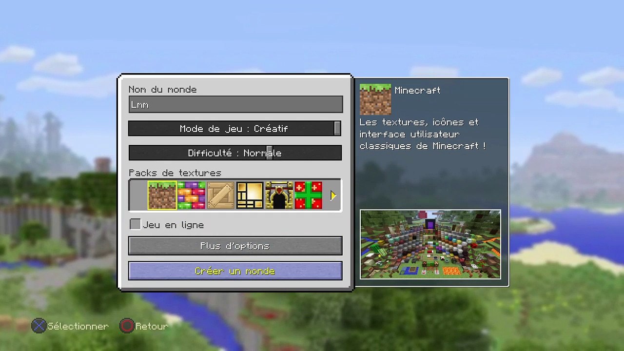 Minecraft mode creatif apres mode Survie (82)