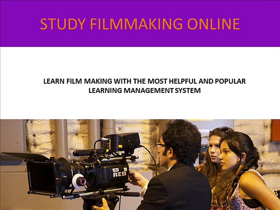 Best Way to Study Filmmaking Online