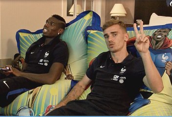 Une journée avec Antoine Griezmann à Clairefontaine