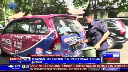 Tips Menjaga Tekanan Ban