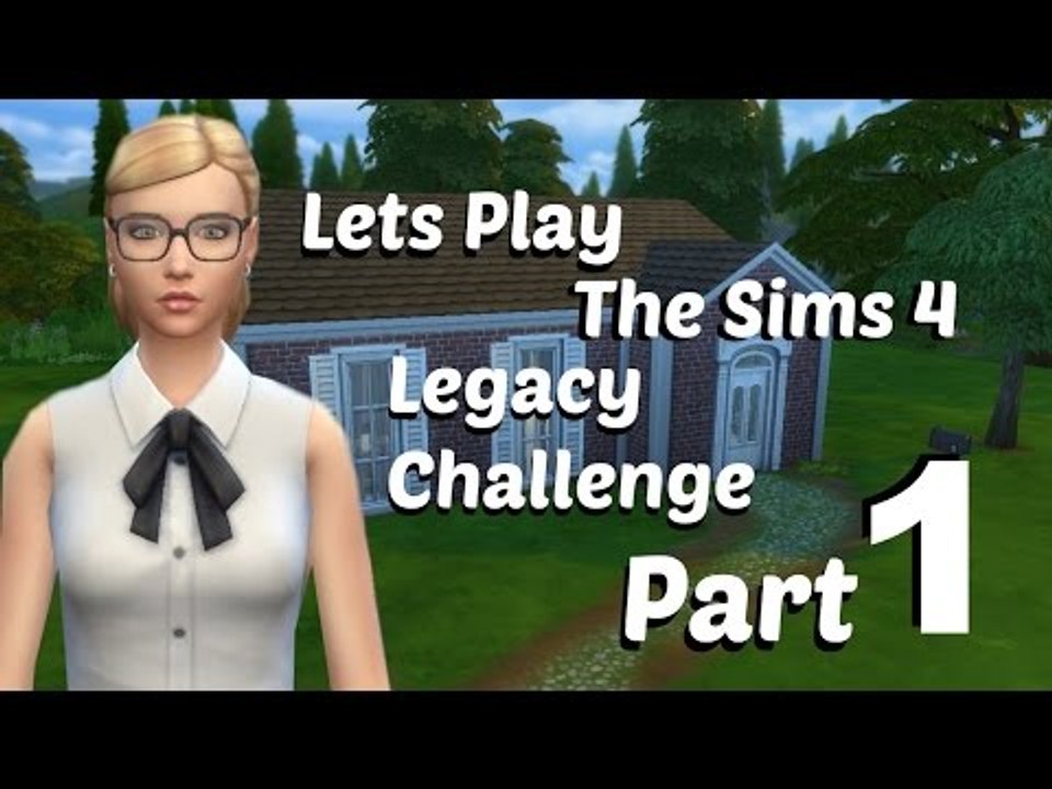 LETS PLAY: THE SIMS 4 - LEGACY - PART 1 - SKILLS