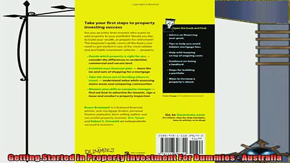 complete  Getting Started in Property Investment For Dummies  Australia