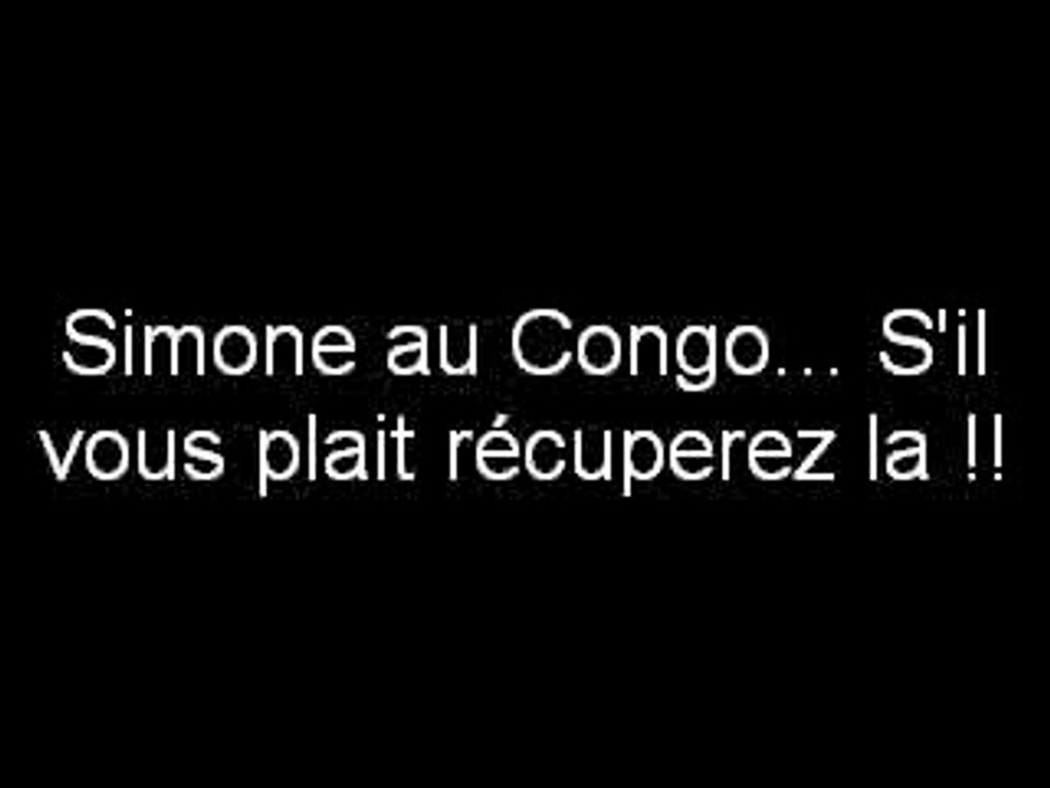 Simone au Congo