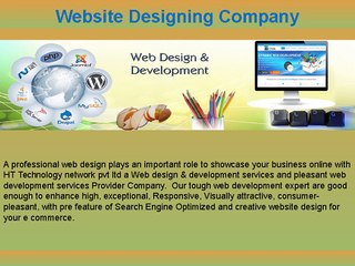 Web design & development services