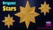 Origami Stars Folding Instructions - How to Fold an Origami Star || F2BOOK Video #155
