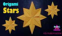 Origami Stars Folding Instructions - How to Fold an Origami Star || F2BOOK Video #155